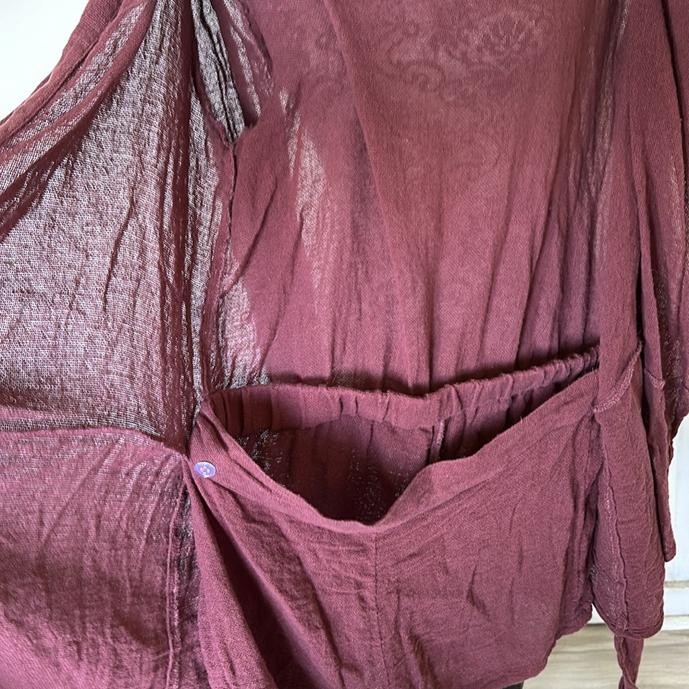 Free People Lead On Romper Wrap/Skort - Picture 3 of 3